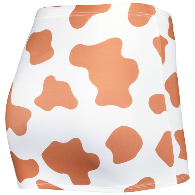 Mini-jupe sublimée ZooZatz Texas Orange Longhorns pour femme