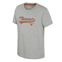 T-shirt de baseball Airball gris chiné du Colisée pour jeunes des Texas Longhorns