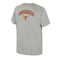 T-shirt de baseball Airball gris chiné du Colisée pour jeunes des Texas Longhorns
