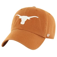 Youth '47 Texas Orange Texas Longhorns Clean Up Adjustable Hat