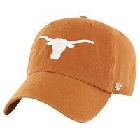 Youth '47 Texas Orange Texas Longhorns Clean Up Adjustable Hat