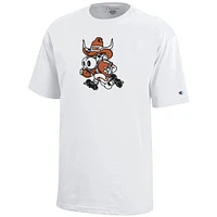 Youth Champion  White Texas Longhorns Bevo T-Shirt