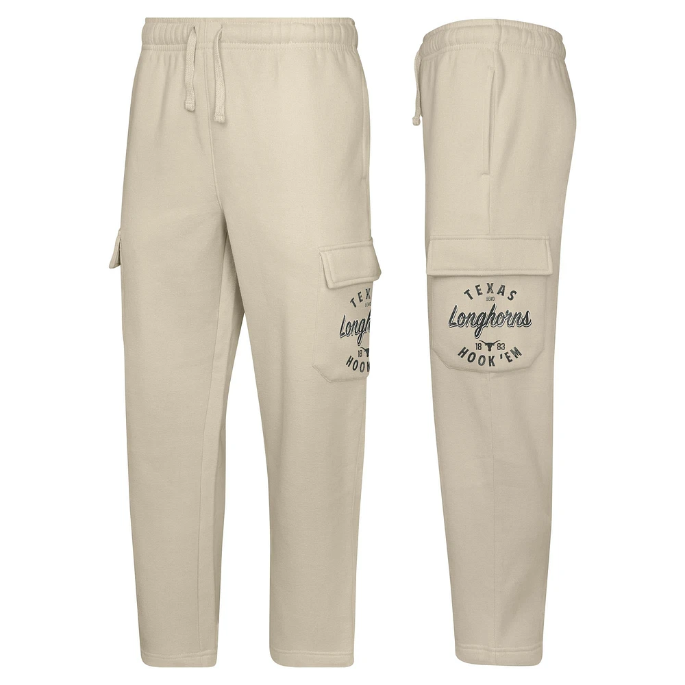 Pantalon de survêtement en polaire Youth Cream Texas Longhorns All Around The World