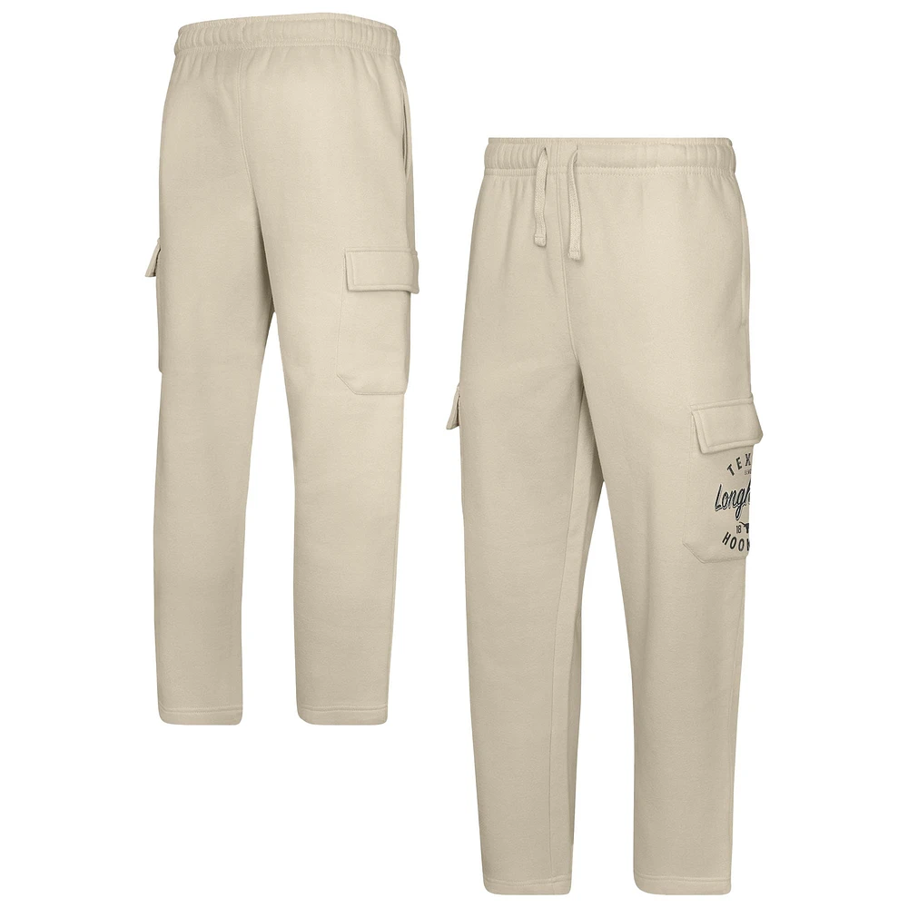 Pantalon de survêtement en polaire Youth Cream Texas Longhorns All Around The World