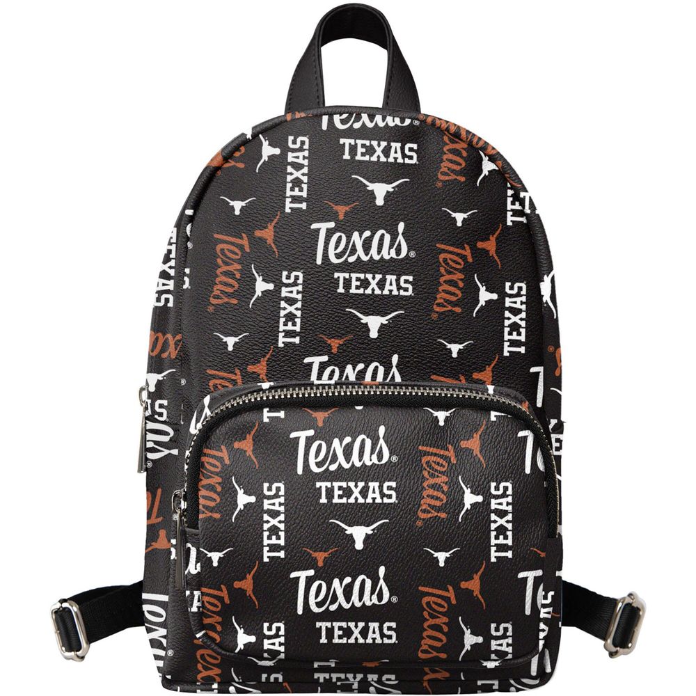 Youth FOCO Black Texas Longhorns Repeat Brooklyn Mini Backpack