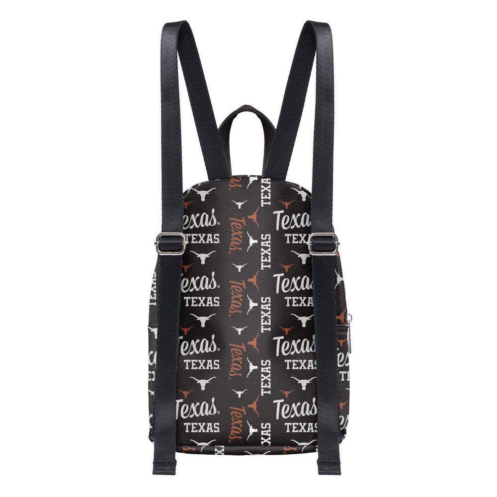 Youth FOCO Black Texas Longhorns Repeat Brooklyn Mini Backpack