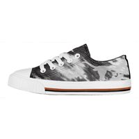 Youth FOCO Texas Longhorns Tie-Dye Canvas Sneakers