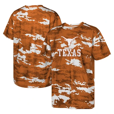 T-shirt de mêlée Texas Longhorns Orange pour jeunes