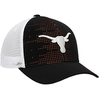 Casquette ajustable noire/blanche pour jeunes, motif Texas Longhorns, Top of the World