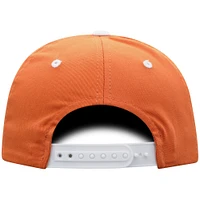 Casquette snapback surdimensionnée avec logo orange Texas Longhorns Top of the World pour jeunes