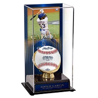Adolis Garcia Texas Rangers 2023 MLB World Series Champions Sublimated Display Case with Image