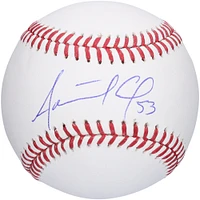 Adolis Garcia Texas Rangers Autographed Baseball