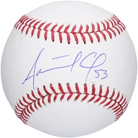 Adolis Garcia Texas Rangers Autographed Baseball