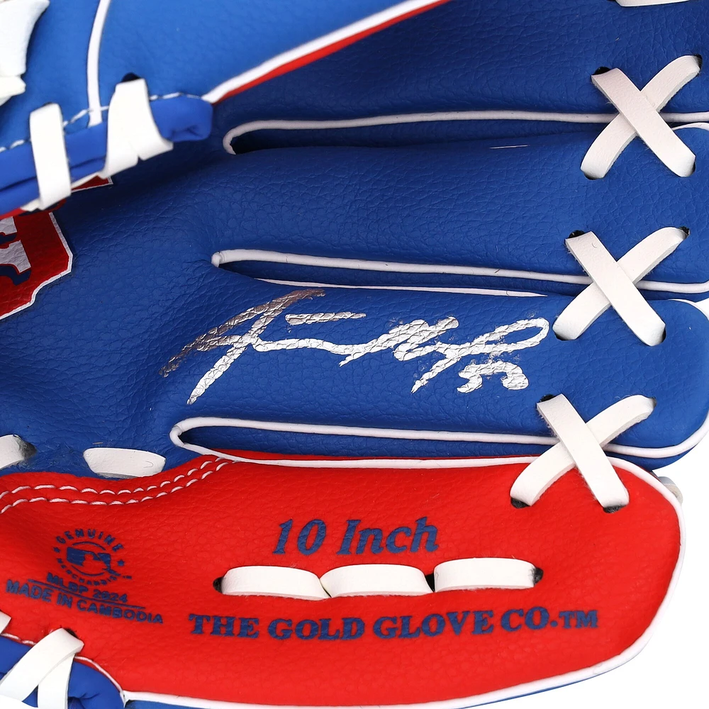 Adolis Garcia Texas Rangers Autographed Rawlings Replica Glove 