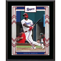 Adolis Garcia Texas Rangers Framed 10.5" x 13" Sublimated Player Plaque