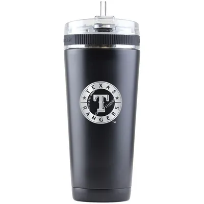 Texas Rangers 26oz. Ice Shaker Flex Bottle - Black