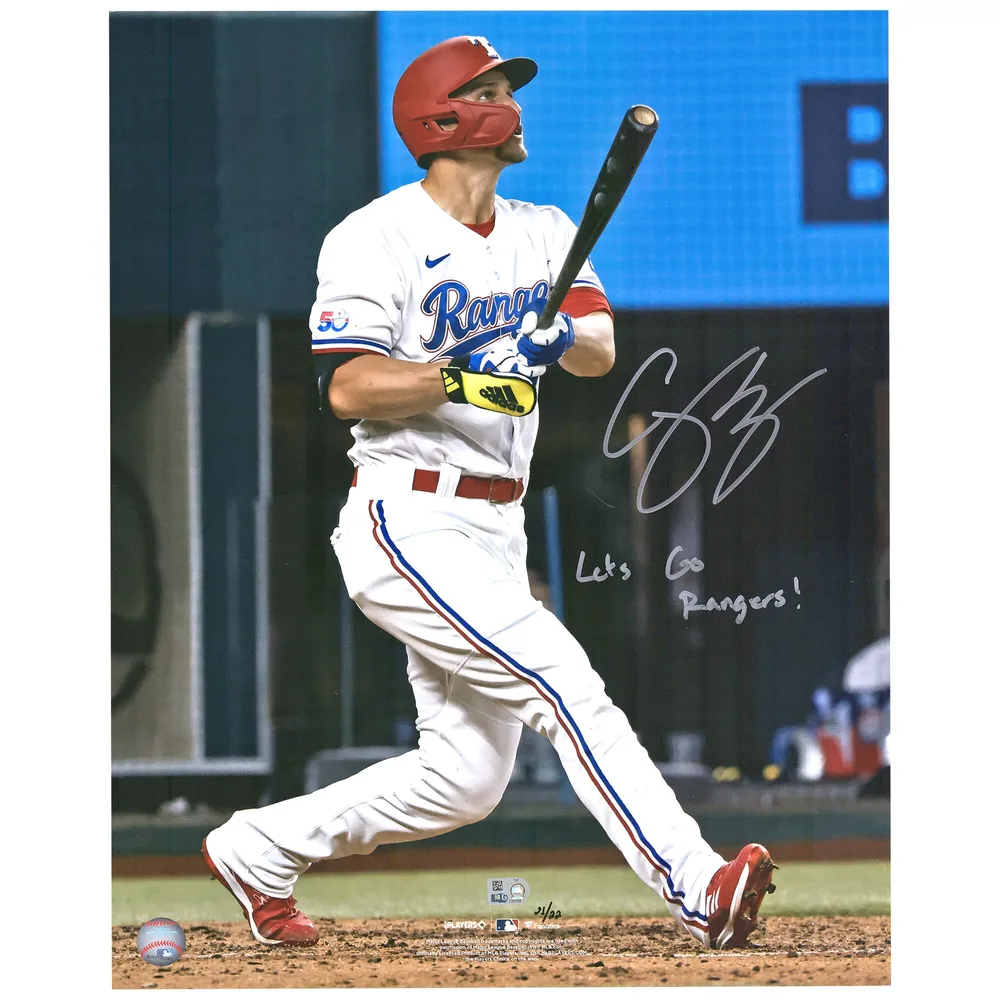 Texas Rangers Corey Seager Gray Authentic Men's Road Player