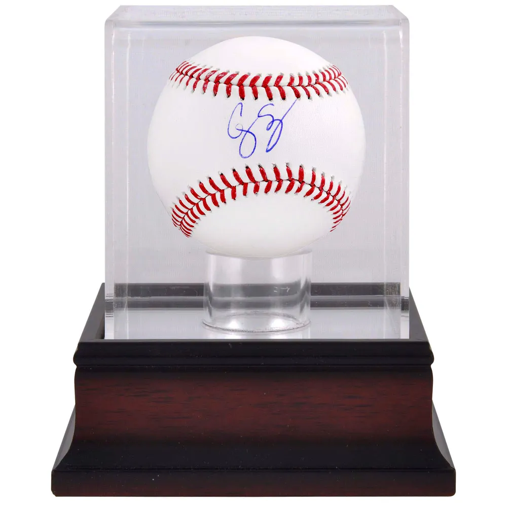 Lids Corey Seager Texas Rangers Fanatics Authentic Autographed Baseball &  Mahogany Baseball Display Case