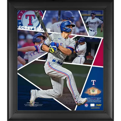 Lids Corey Seager Texas Rangers Autographed Baseball