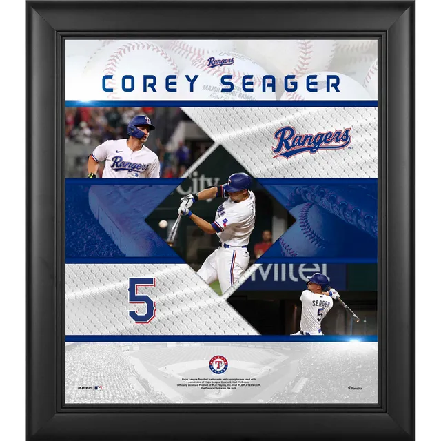 Lids Corey Seager Texas Rangers Fanatics Authentic Autographed Nike Authentic  Jersey