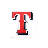 Chaîne de fans avec grand logo illuminé des Texas Rangers de FOCO