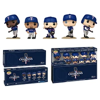 Funko MLB Texas Rangers 2023 World Series Champions Fanatics Exclusive POP! Five-Pack