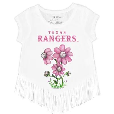 Lids Texas Rangers Tiny Turnip Youth Heart Bat T-Shirt - White