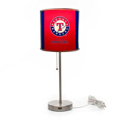 Texas Rangers Imperial Chrome Desk Lamp