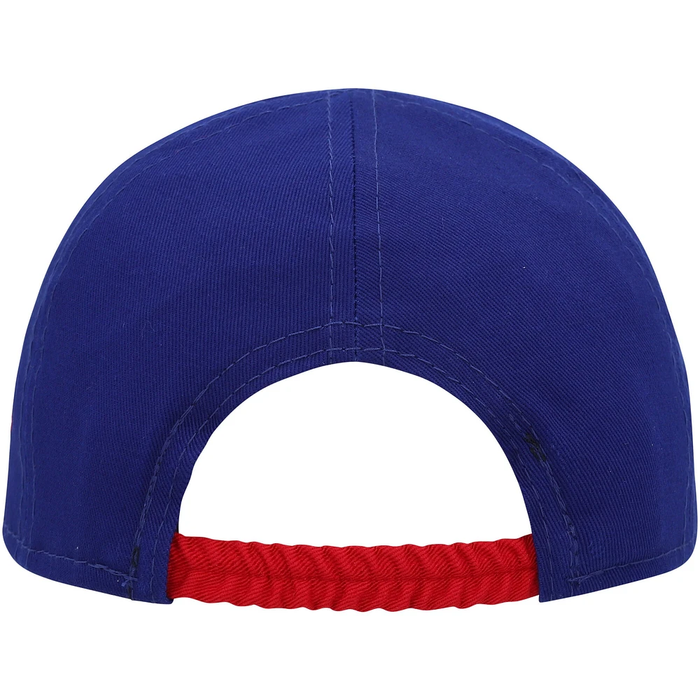 Infant New Era Royal Texas Rangers Team Color My First 9TWENTY Flex Hat
