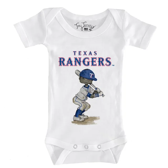 Lids Texas Rangers Tiny Turnip Youth Baseball Tear T-Shirt - White