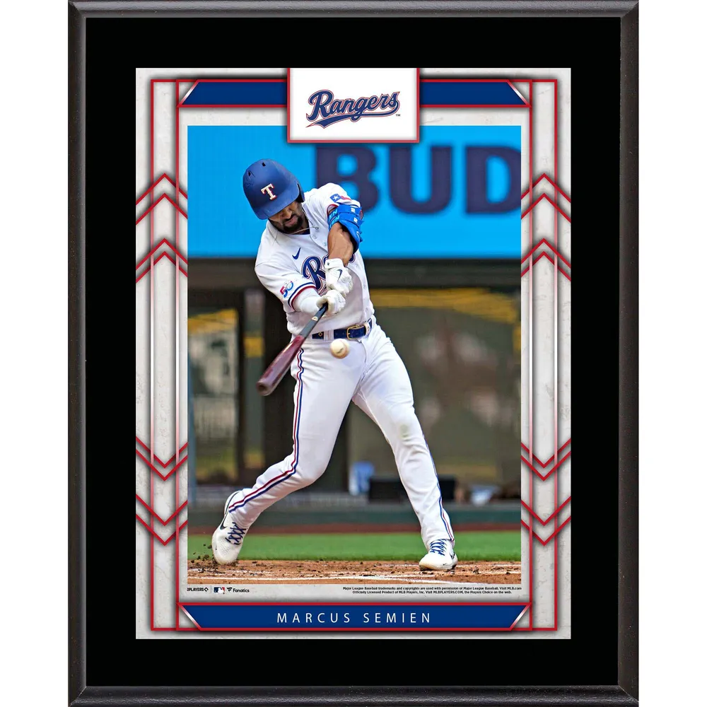 Lids Marcus Semien Texas Rangers Fanatics Authentic Framed 10.5 x 13  Sublimated Player Plaque