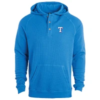 Men's Dunbrooke  Royal Texas Rangers Montana Lightweight Raglan Pullover Hoodie