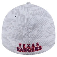 Men's New Era  White Texas Rangers Graded 39THIRTY Stretch Fit Hat