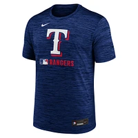 Men's Nike  Royal Texas Rangers Authentic Collection Velocity Performance T-Shirt