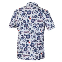 Polo Performance Pua blanc Reyn Spooner des Texas Rangers pour homme