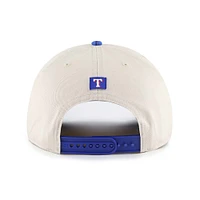 Casquette ajustable Texas Rangers Fiji Rope Hitch crème/bleu marine pour homme '47