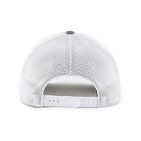 Men's '47 Gray/White Texas Rangers Tide Sweep Rope Trucker Adjustable Hat