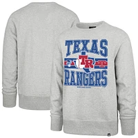 Sweat-shirt à capuche gris Texas Rangers '47 pour homme