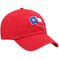 Casquette réglable '47 Red Texas Rangers Clean Up pour homme