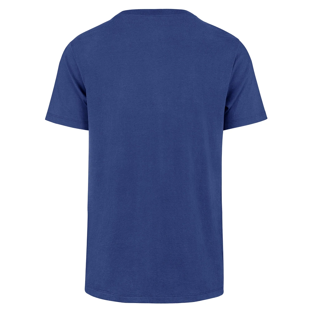 Men's '47 Royal Texas Rangers Pitchout Franklin T-Shirt