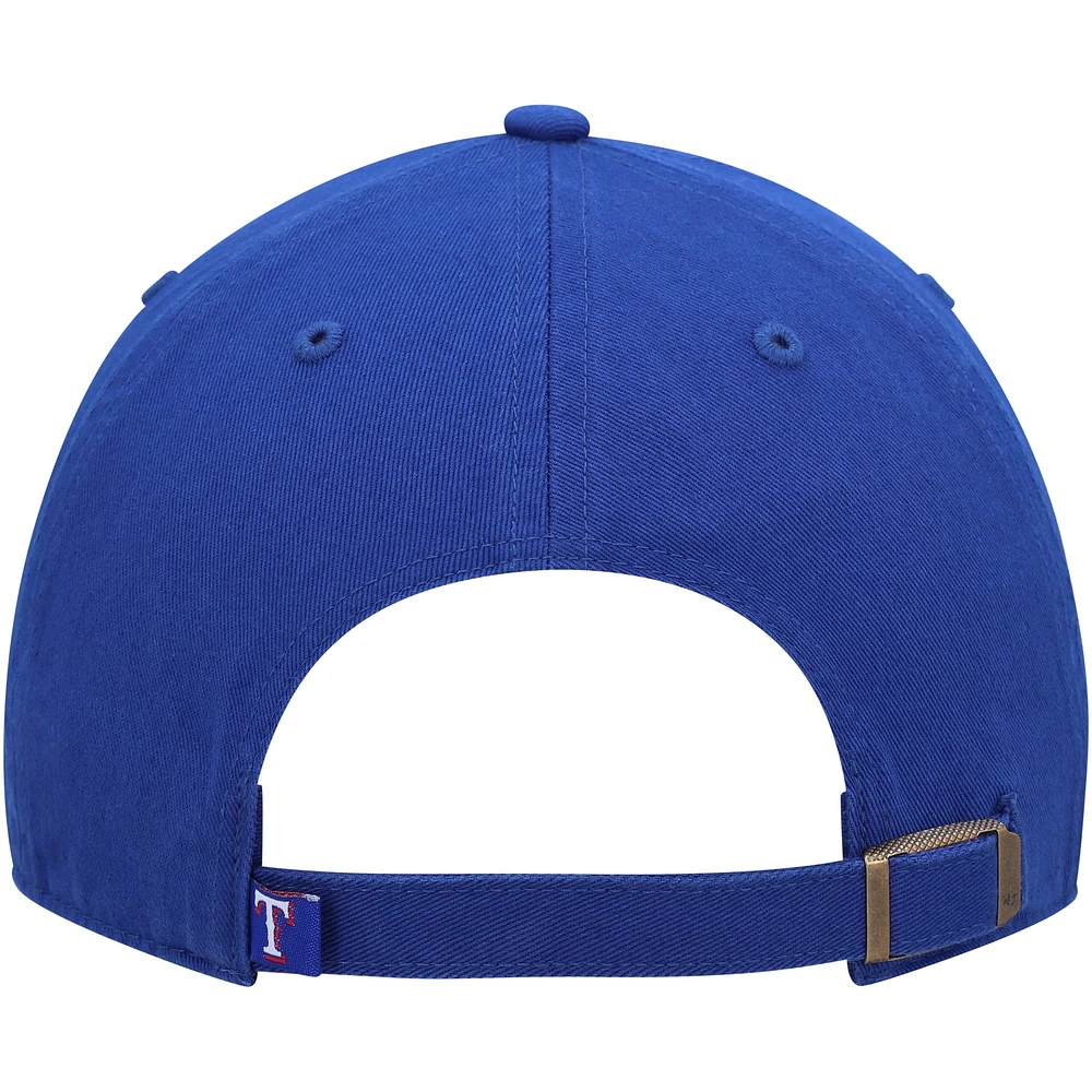 Men's '47  Royal Texas Rangers Team Pride Clean Up Adjustable Hat