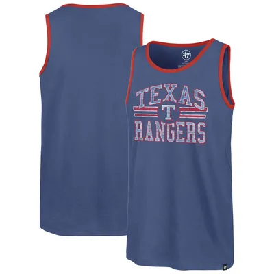 Men's Majestic Royal/Red Texas Rangers Authentic Collection On-Field  3/4-Sleeve Batting Practice Jersey 