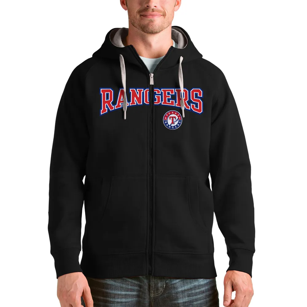 Lids Texas Rangers Antigua Victory Pullover Team Logo Hoodie