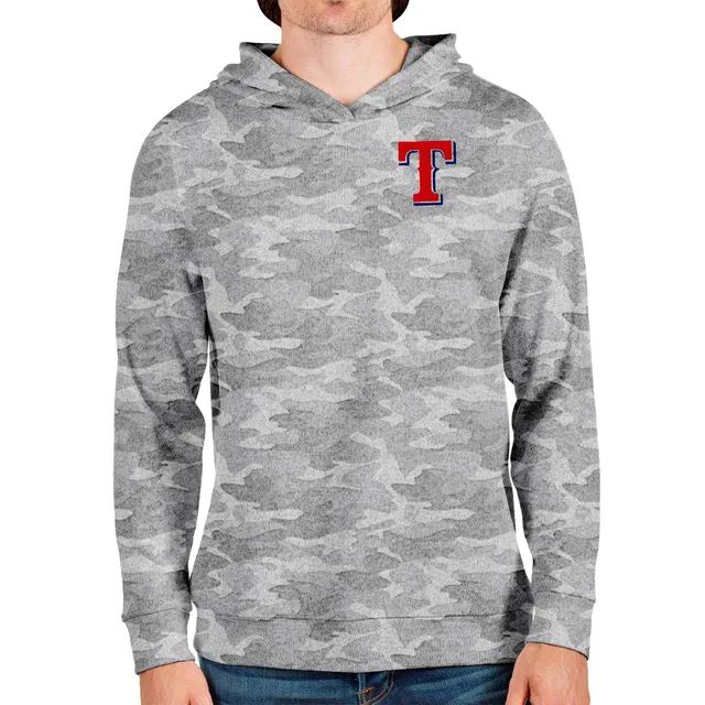 Men's Texas Rangers Stitches Light Blue Team Pullover Sweatshirt