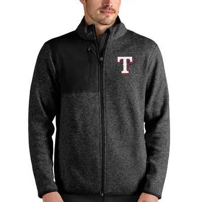 Texas Rangers Antigua Fortune Full-Zip Jacket