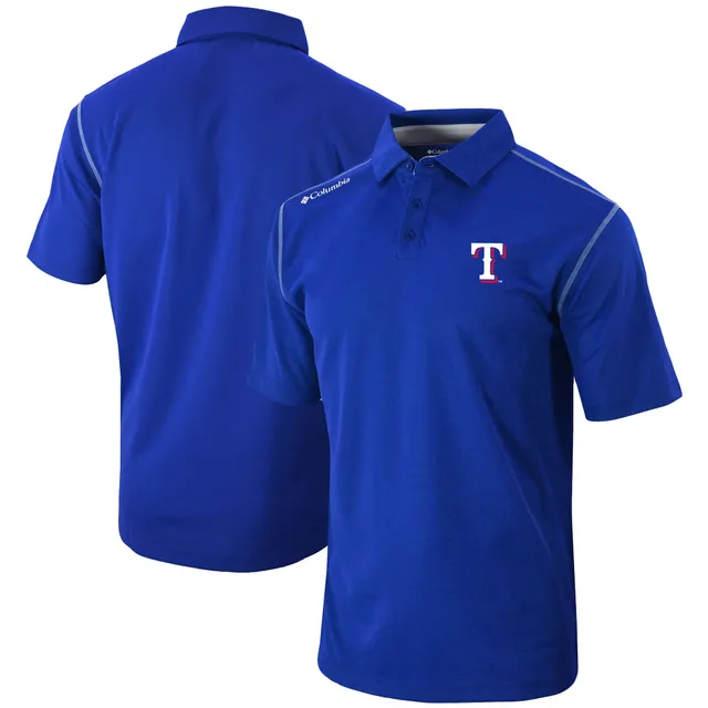 Lids Texas Rangers Columbia Omni-Wick Drive Polo - Red