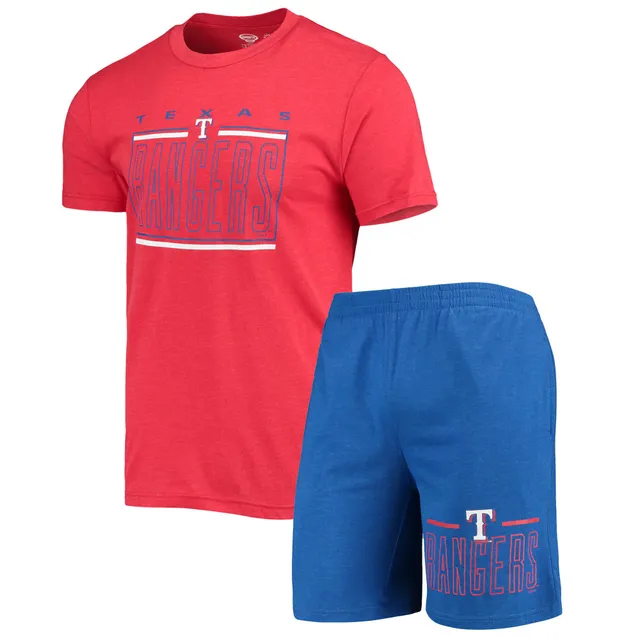 Lids Texas Rangers Concepts Sport Meter T-Shirt and Pants Sleep