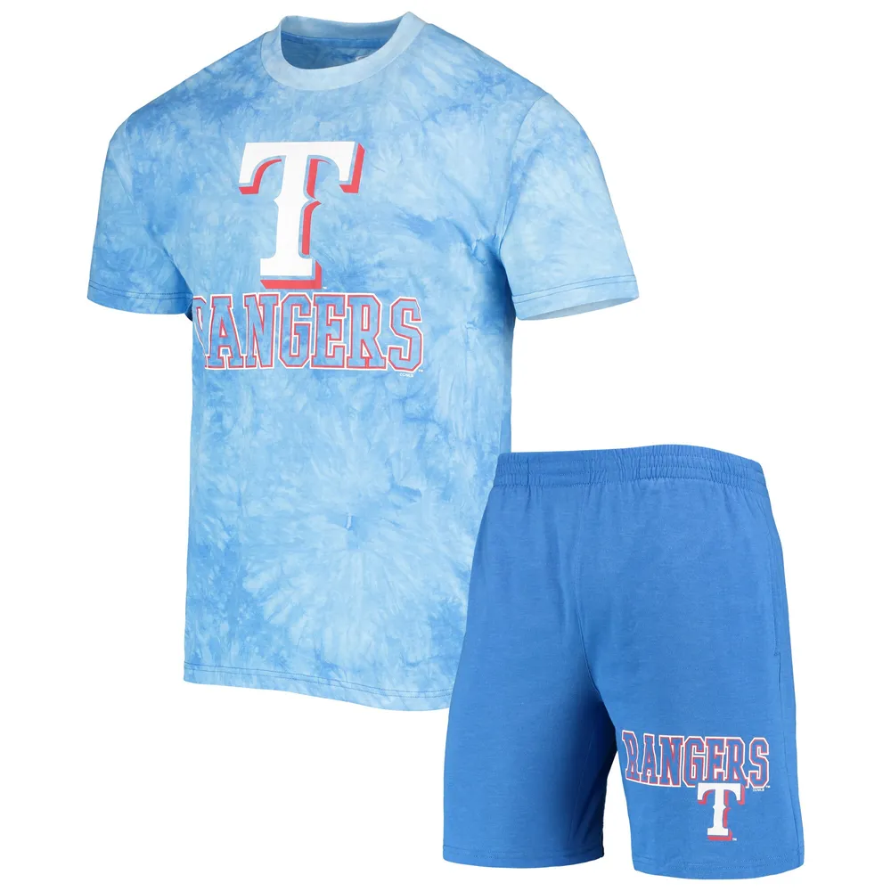 Lids Texas Rangers Concepts Sport Meter T-Shirt and Pants Sleep