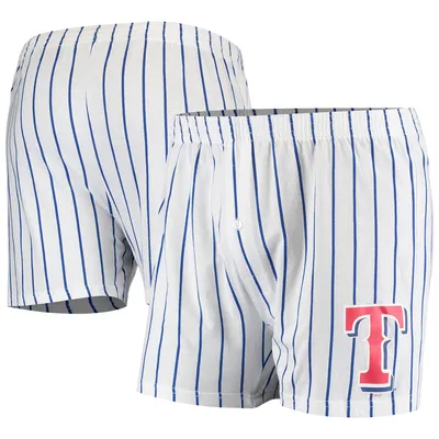 Texas Rangers Concepts Sport Vigor Boxer Shorts - White
