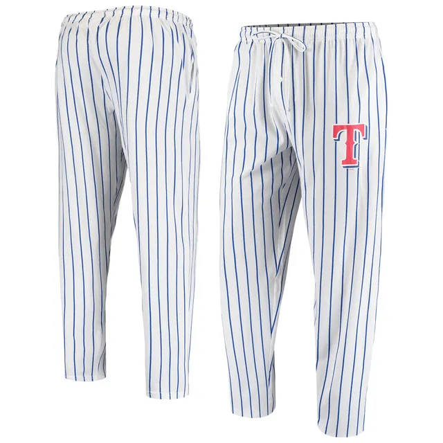 New York Yankees Concepts Sport Women's Vigor Pinstripe Sleep Pant - White